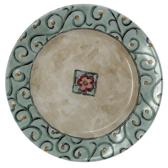 Elegant Floral Ceramic Dinner Plate - Picture 1 of 1